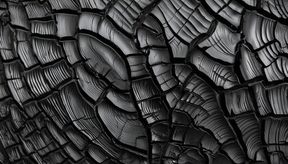burnt wood texture background charred black timber close up abstract pattern of dark burned scorched woodgrain concept of charcoal coal grill embers wallpaper tree firewood
