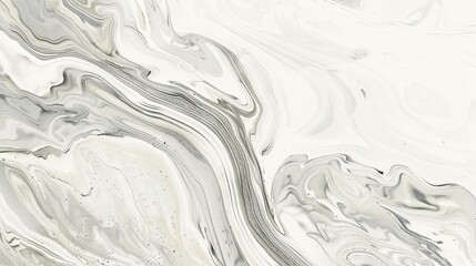 Wall Mural - Simple liquid texture with pale marbling design