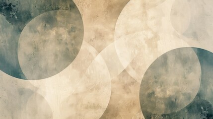 Poster - Abstract wallpaper with seamless sand texture A decorative backdrop for design featuring geometric patterns soft hues and a touch of retro flair