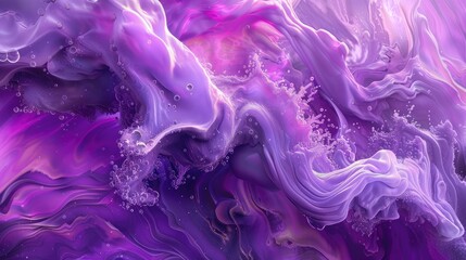 Poster - creative background in violet hues