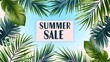 © Joyce - Summer sale promotion advertisement vector design template for flier, poster, website, business