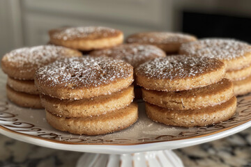 Cookies on a plate