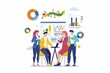 © dendyh7 - Conceptual Business Flat Illustration created with Generative AI