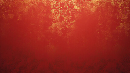 Poster - Red and gold textured background with copy space text, for design, art, and background