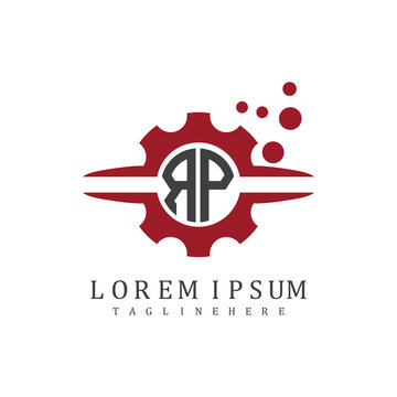 initial monogram logo with creative design.	