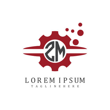 initial monogram logo with creative design.
