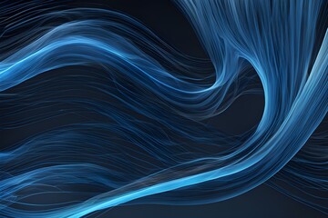 Canvas Print - Calm Blue Mist
