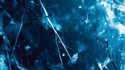 Wall Mural - Abstract background with dark broken glass