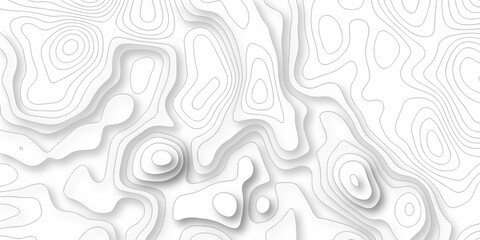 Poster - topographic map. geographic mountain relief. abstract lines background. contour maps. topo contour m