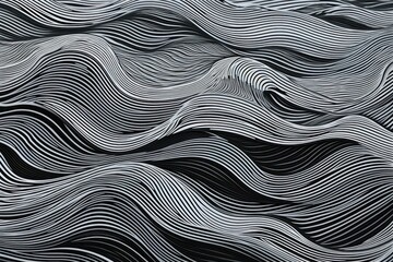 Wall Mural - Abstract water wave pattern backgrounds texture.