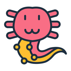 Sticker - Axolotl Icon