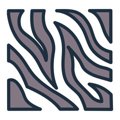 Sticker - Zebra Pattern Icon