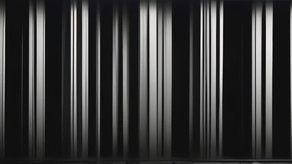 Wall Mural - black and white striped background pattern header introduction intro video banner