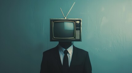 the man with tv head