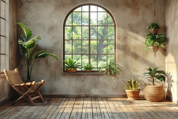 Wall Mural - relaxing space design inspiration ideas