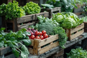 fresh green vegetables professional advertising food photography