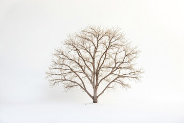 Poster - Bare Tree in Winter