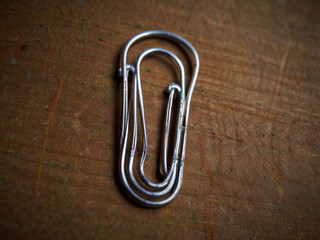 paper clip isolated on white,paper clip isolated