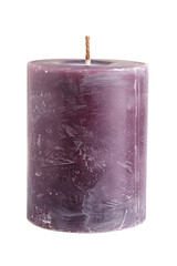 Poster - Artisan candle on a white background. Created with Generative AI technology.
