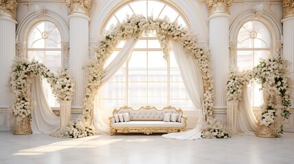 Wall Mural - wedding hall