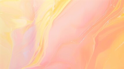 Wall Mural - A background with a soft gradient of yellow and pink colors, blending smoothly into each other.