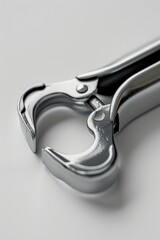 Poster - Scissors placed on a flat surface, ideal for use in still life photography or as a symbol in editorial content