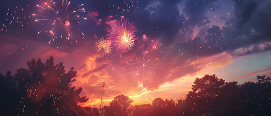 Wall Mural - the vast sky and beautiful atmosphere