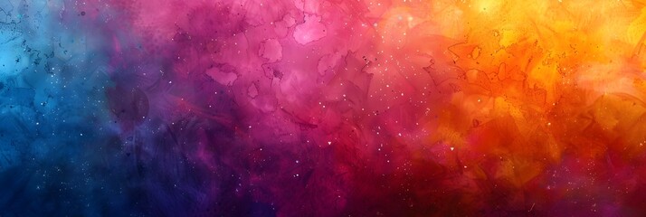 Aufkleber - Enchanting Cosmic Chromatic Explosion Vibrant Ethereal Celestial Landscape of Swirling Starlight and Galactic Grandeur