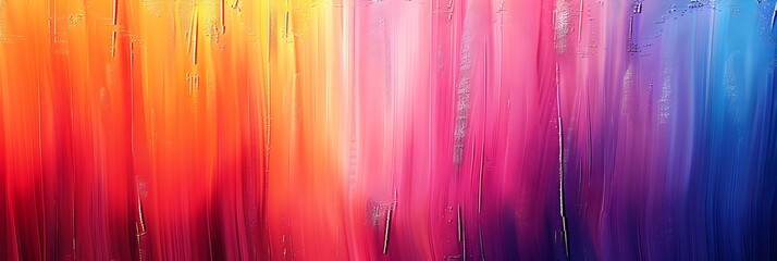 Fototapete - Vibrant Chromatic Spectrum A Captivating Digital Art of Color and Movement