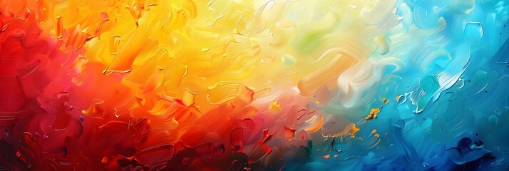 Aufkleber - Vibrant Fiery Explosion of Radiant Ethereal Energy in a Captivating Digital Painting