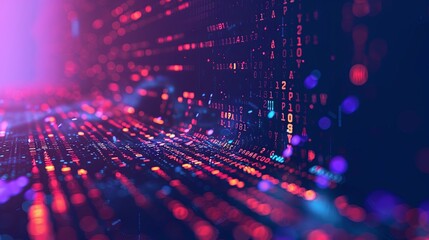 programming and code development abstract bright wallpaper