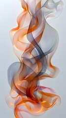 Poster - Elegant Abstract Composition with Muted Earthy Hues and Harmonious Contemplative Arrangement on