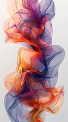 Poster - Captivating Prismatic Flow Mesmerizing Digital Abstract