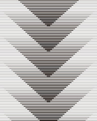 Poster - Linear arrows with lines pattern Design .elements for your design. vector illustration for jersey printing. Black and white jersey pattern, sports background. Vector Formats