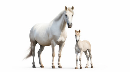 Sticker - Standing Horse with Foil