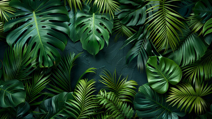  palm tree leaves