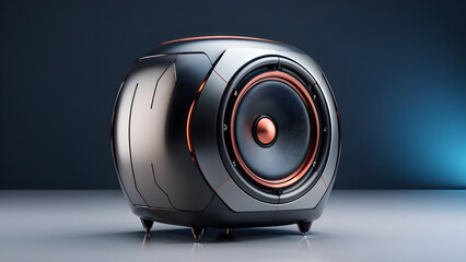 Future audio peripheral speaker design concept