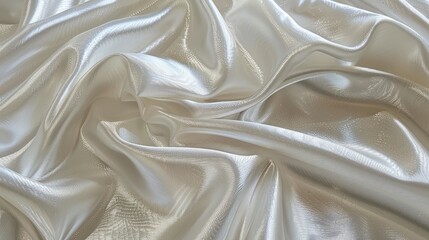 Poster - Imbue your creations with timeless elegance using this white silver fabric, renowned for its silky smooth texture and understated shimmer, perfect for luxurious aesthetics.