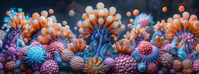 Poster - Intricate Microbiome Patterns in Impressionistic Anatomical Study