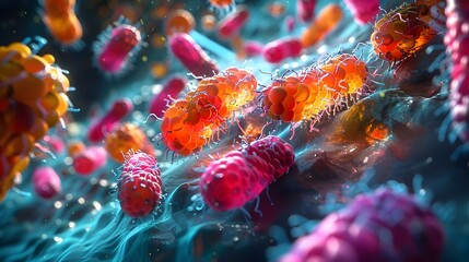 Poster - Vibrant Microbial Ecosystem Intricate Patterns of Coexisting Gut and Skin Microbiota