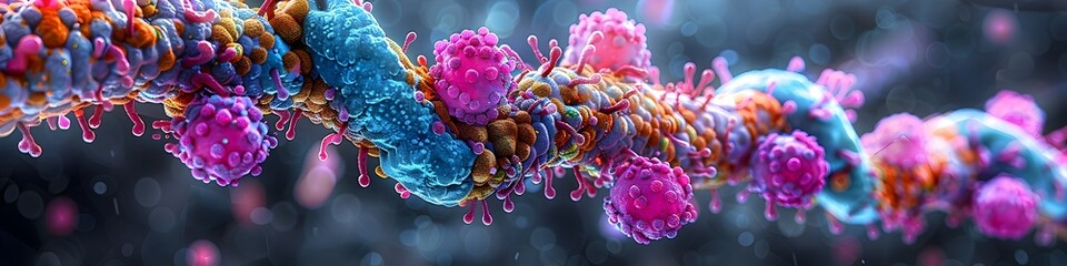 Poster - Vibrant of the Microbiome Diverse Gut Flora and Complex Skin Microbiome