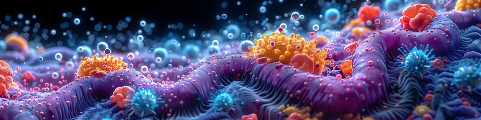 Poster - Intricate Microbiome A Vibrant of the Diverse Gut and Skin Ecosystem