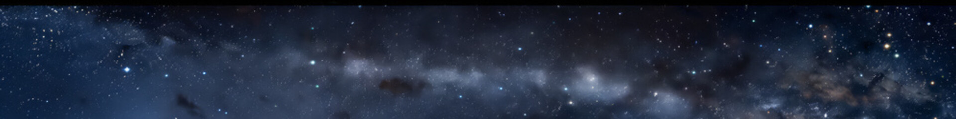 Wall Mural - a dark sky with many stars