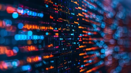 programming and code development abstract bright wallpaper