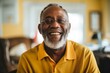 © Baba Images - Portrait of a smiling senior man in nursing home