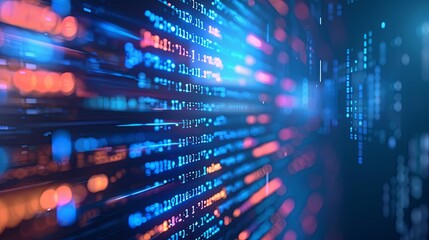 programming and code development abstract bright wallpaper