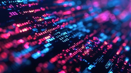 programming and code development abstract bright wallpaper