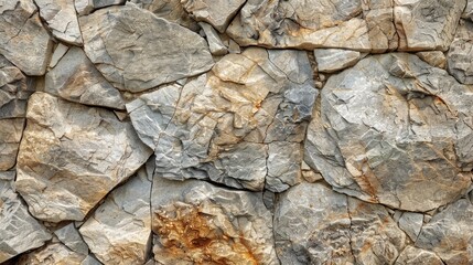 Canvas Print - Texture of natural stone granite rock construction