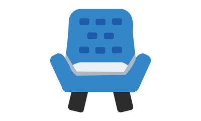 Poster - home Sofa icon vector. sofa sign and symbol. furniture icon