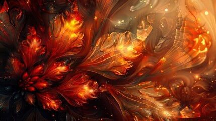 Poster - Elegant backgrounds with abstract designs and intricate patterns, perfect for high-quality wallpaper